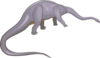 Diplodocus Leaning Down Clip Art